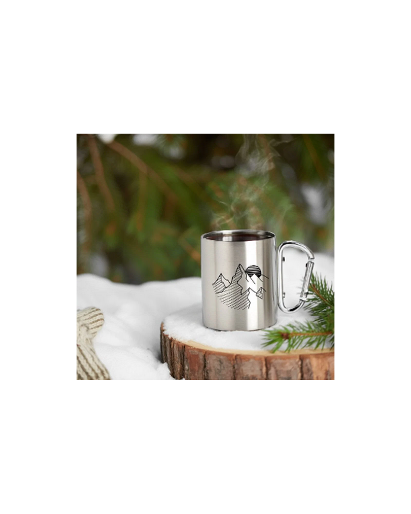 TASSE ACIER + MOUSQUETON