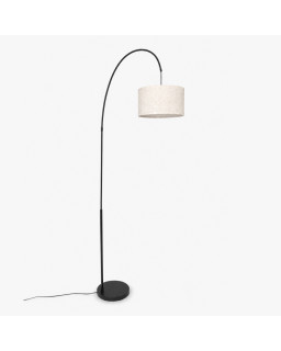 LAMPE SUR PIED ARC BLACK