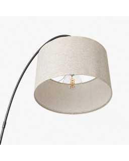 LAMPE SUR PIED ARC BLACK