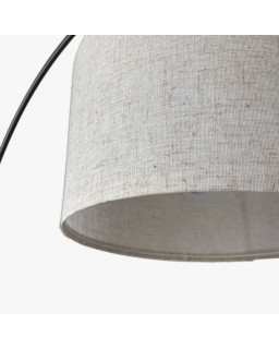 LAMPE SUR PIED ARC BLACK