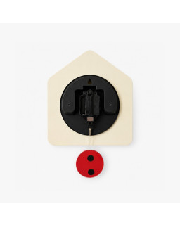 HORLOGE PENDUKUM ROUGE