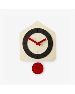HORLOGE PENDUKUM ROUGE