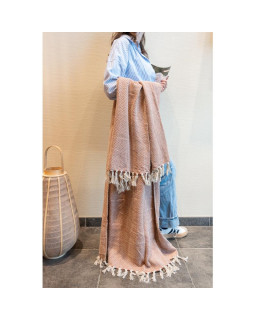 PLAID COTON TERRA RECY