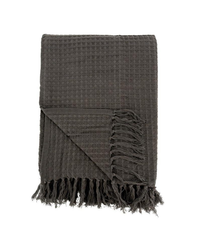 PLAID COTON CHOCO 130X170