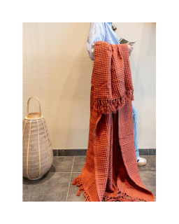 PLAID COTON TERRA 130X170