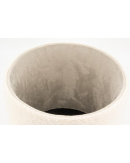 POUF/COFFRE BOUCLETTE Ø36H36