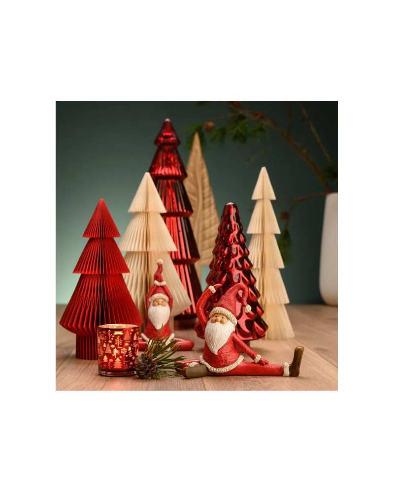 SAPIN PAPIER H60CM BLANC