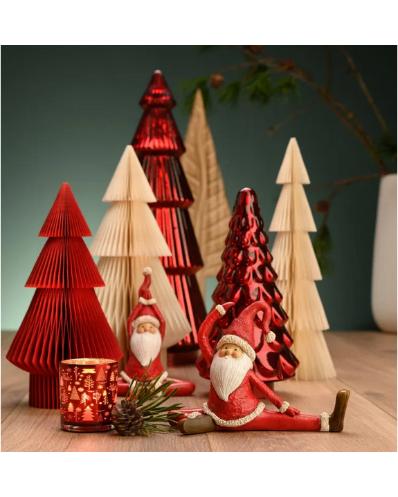 SAPIN PAPIER H60CM BLANC