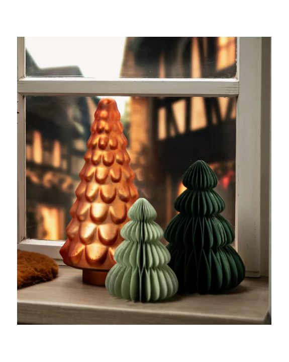 SAPIN PAPIER H30CM VERT