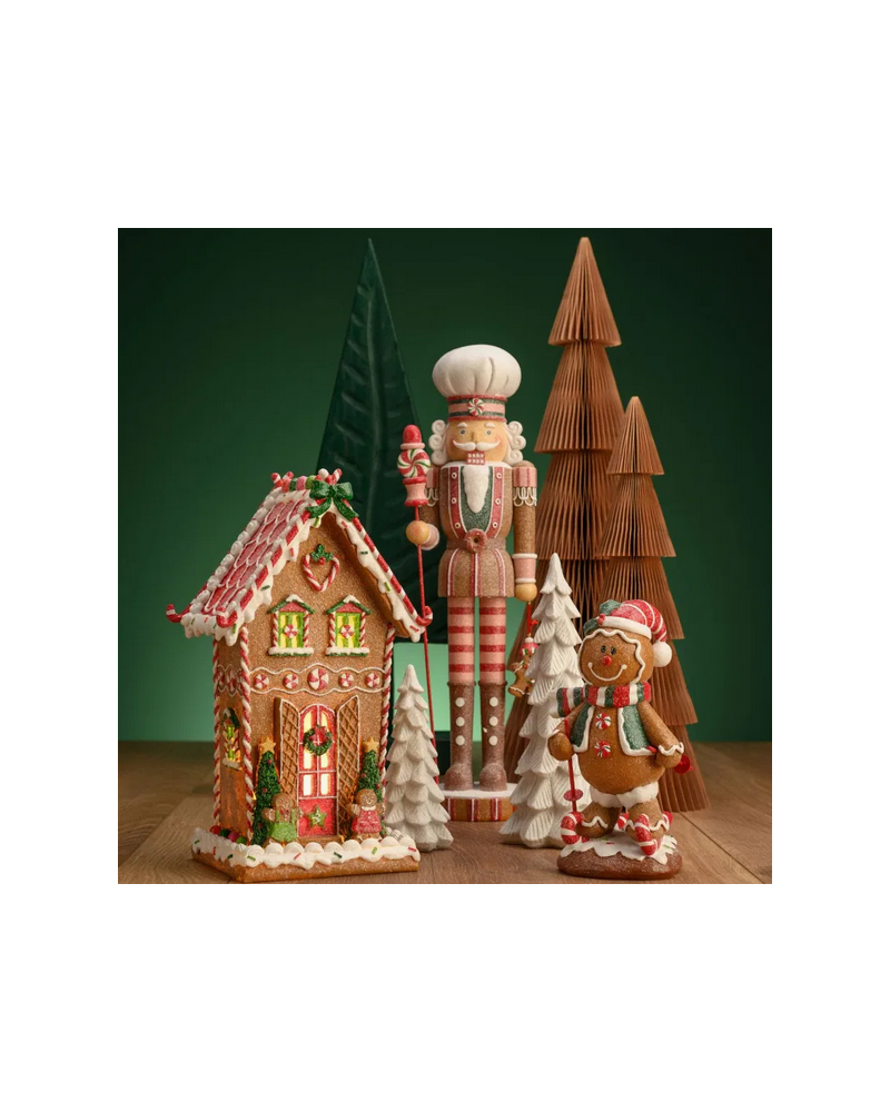 SAPIN PAPIER H30CM BEIGE