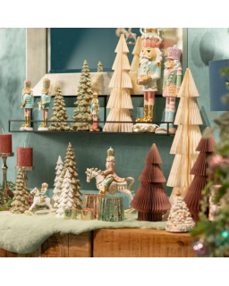 SAPIN BLC PAPIER H60CM