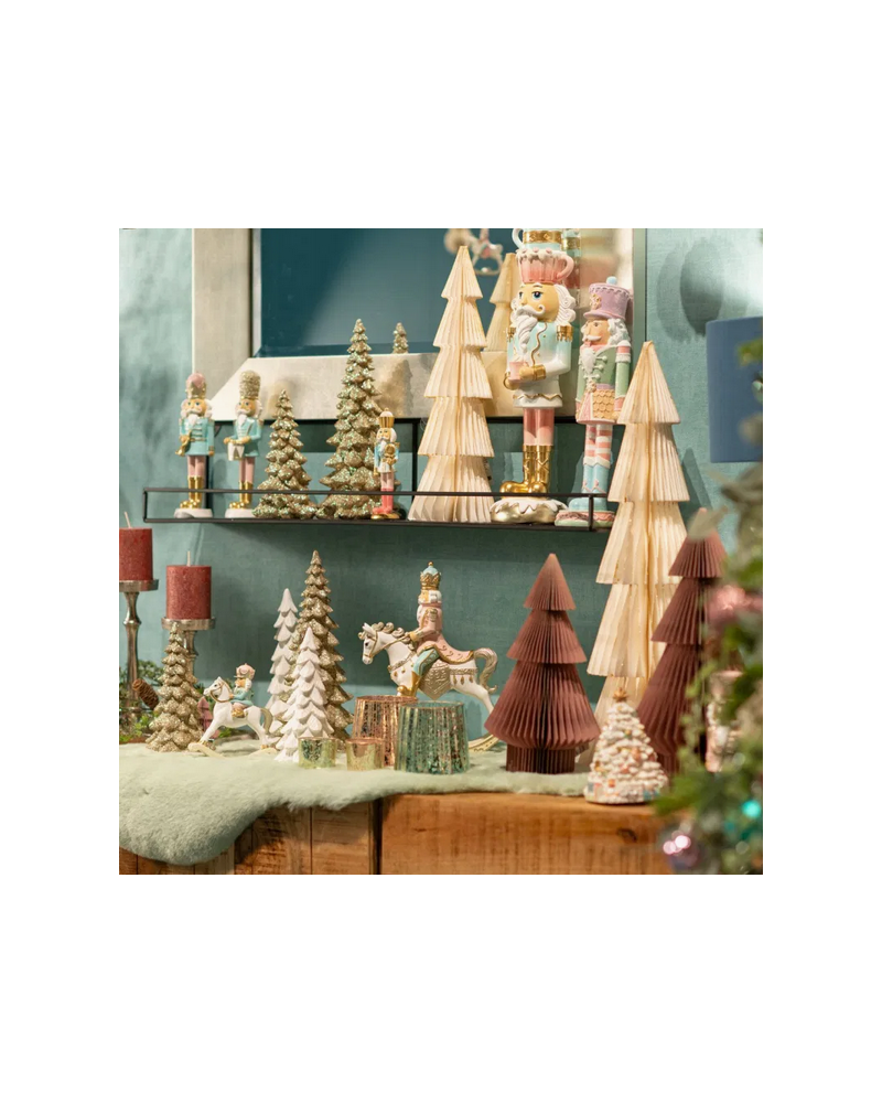 SAPIN BLC PAPIER H60CM