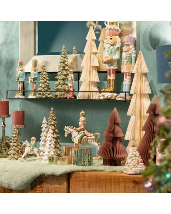 SAPIN BLC PAPIER H60CM