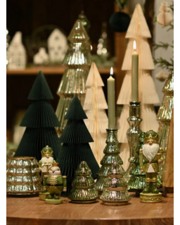 SAPIN PAPIER VERT SAP. H30CM