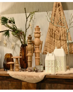 CASSE NOIX BOIS H50CM