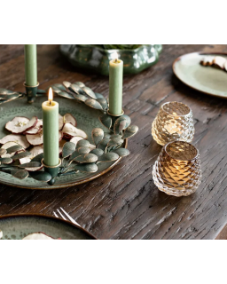 PHOT. POMME DE PIN VERRE H7CM