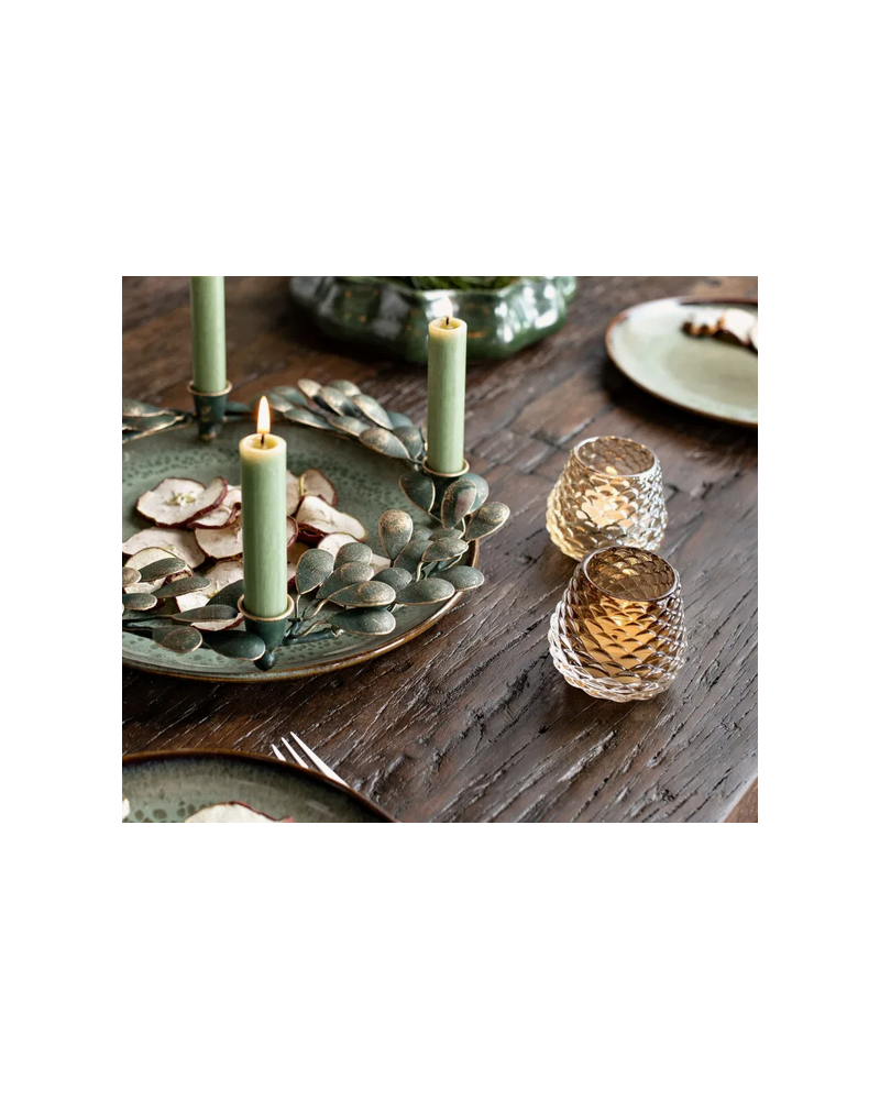 PHOT. POMME DE PIN VERRE H7CM