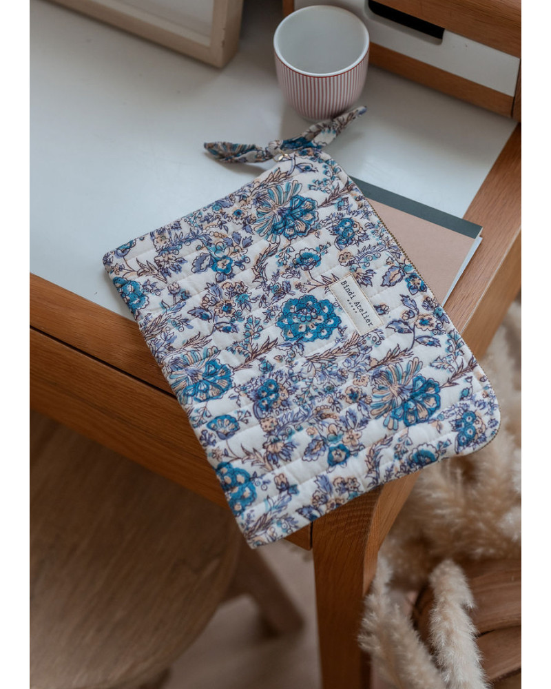 POCH. PLATE KIALA CELESTE