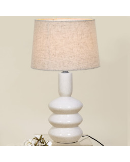 LAMPE Ø36XH68 BLANC 3 ANNEAUX