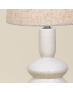 LAMPE Ø36XH68 BLANC 3 ANNEAUX