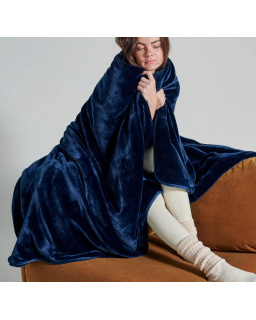 PLAID MONO. BLEU NUIT