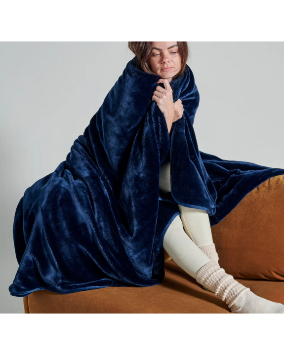 PLAID MONO. BLEU NUIT