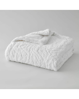 PLAID COCOONING OURS POLAIRE