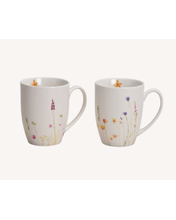TASSE FLORAL BLC 300ML