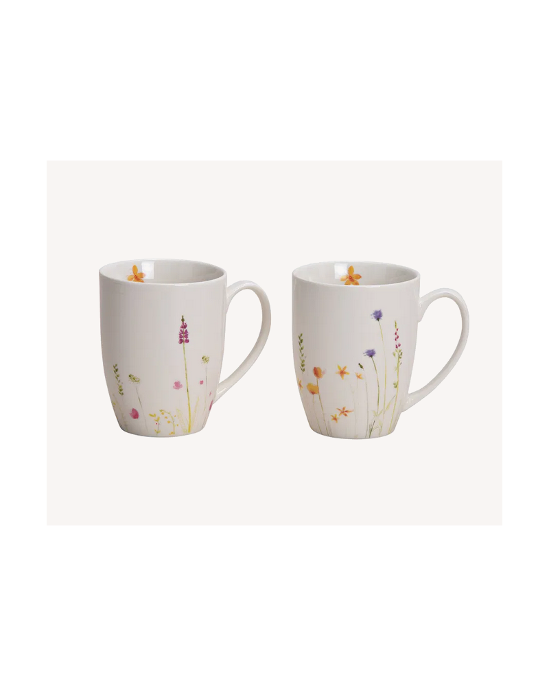 TASSE FLORAL BLC 300ML