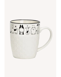 TASSE CHIEN PORCELAINE 350ML