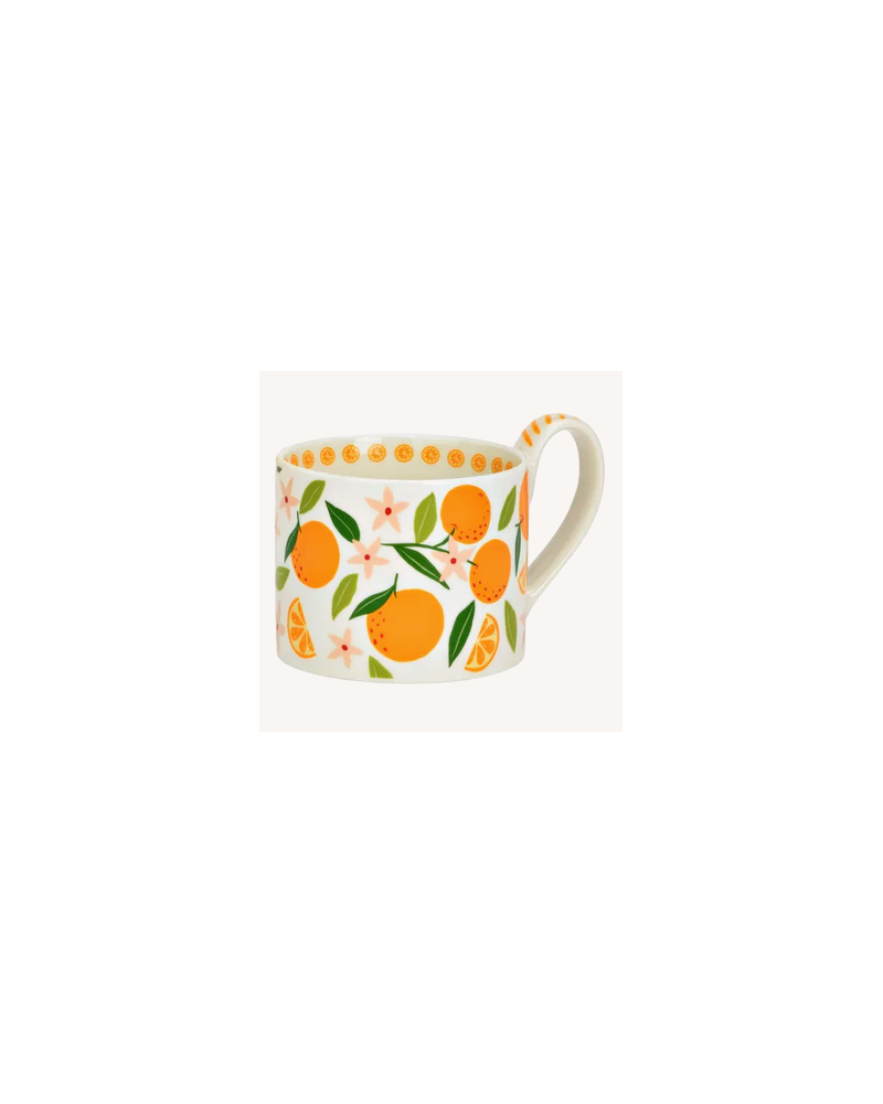 TASSE ORANGE PORCELAINE 400ML