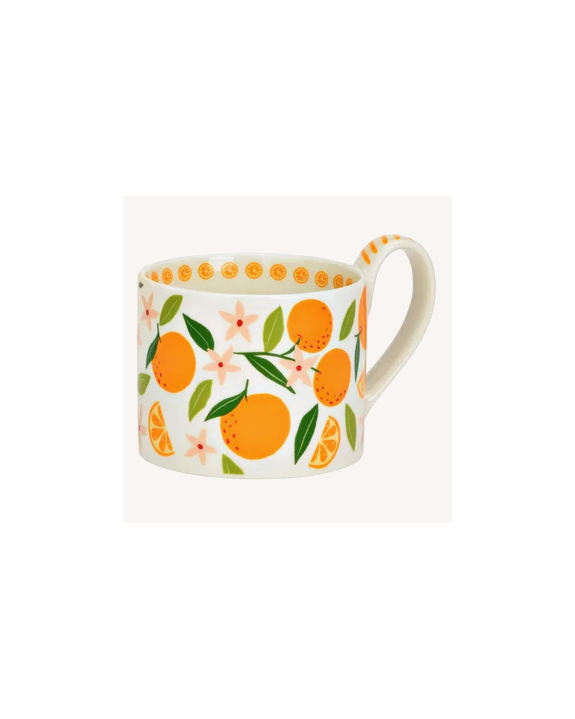 TASSE ORANGE PORCELAINE 400ML