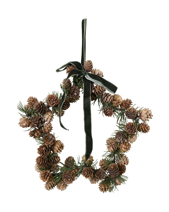 COURONNE ETOILE CONE 28CM